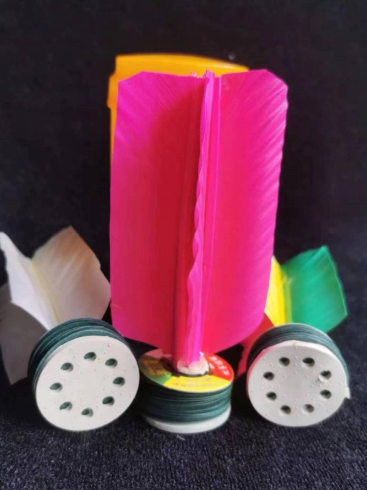 N4 competition, ball, large primary and secondary school teaching and training examination, special tweezer high bomber green puppet paper pads, goose hair