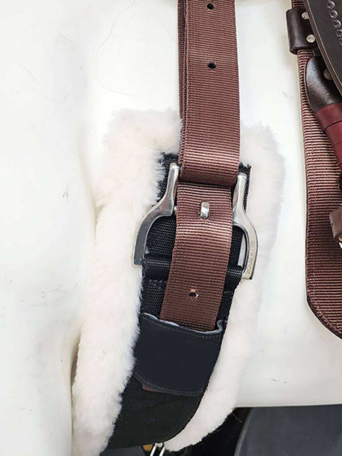 Western belly belt western saddle accessories horse belly belt with Maoma western saddling belly belly, anti -burn -anti -grinding belly strap