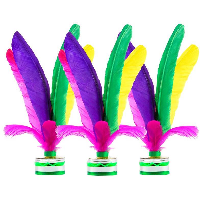 Grasson adult children's fitness training competition special flower, fur feathers, feathers, feather feather feather feather feathers