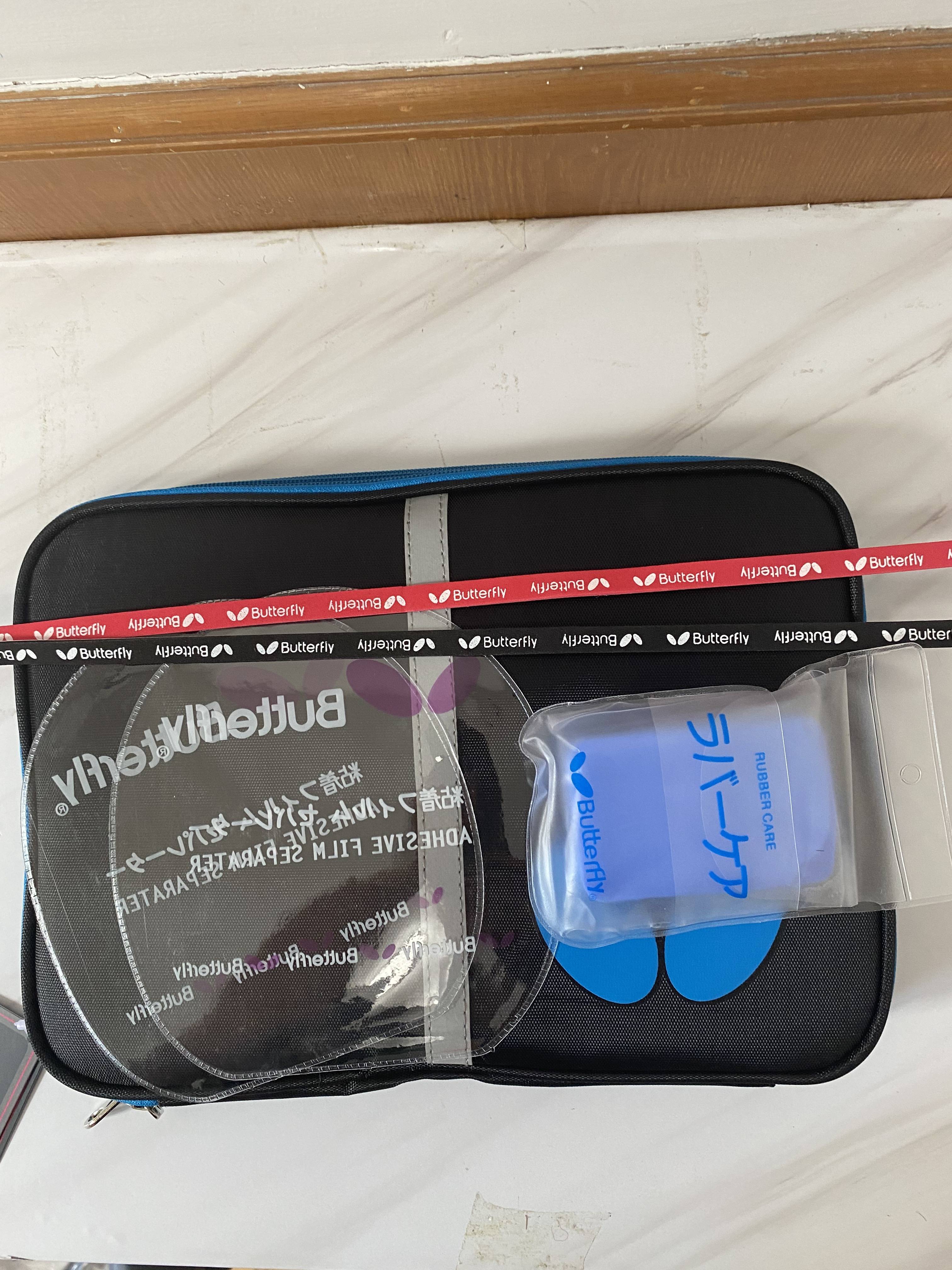 Blue+edge protective film sponge wipe