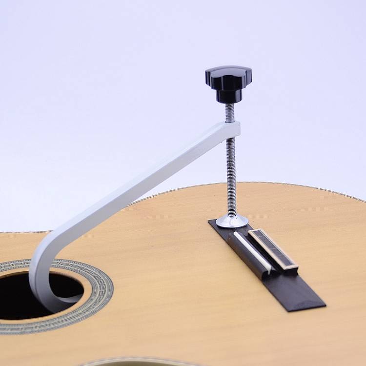 Classical folk folk wooden guitar piano bridge pull string plate adhesion fixed U -shaped woodworking fixing piano bridge piano code to open glue
