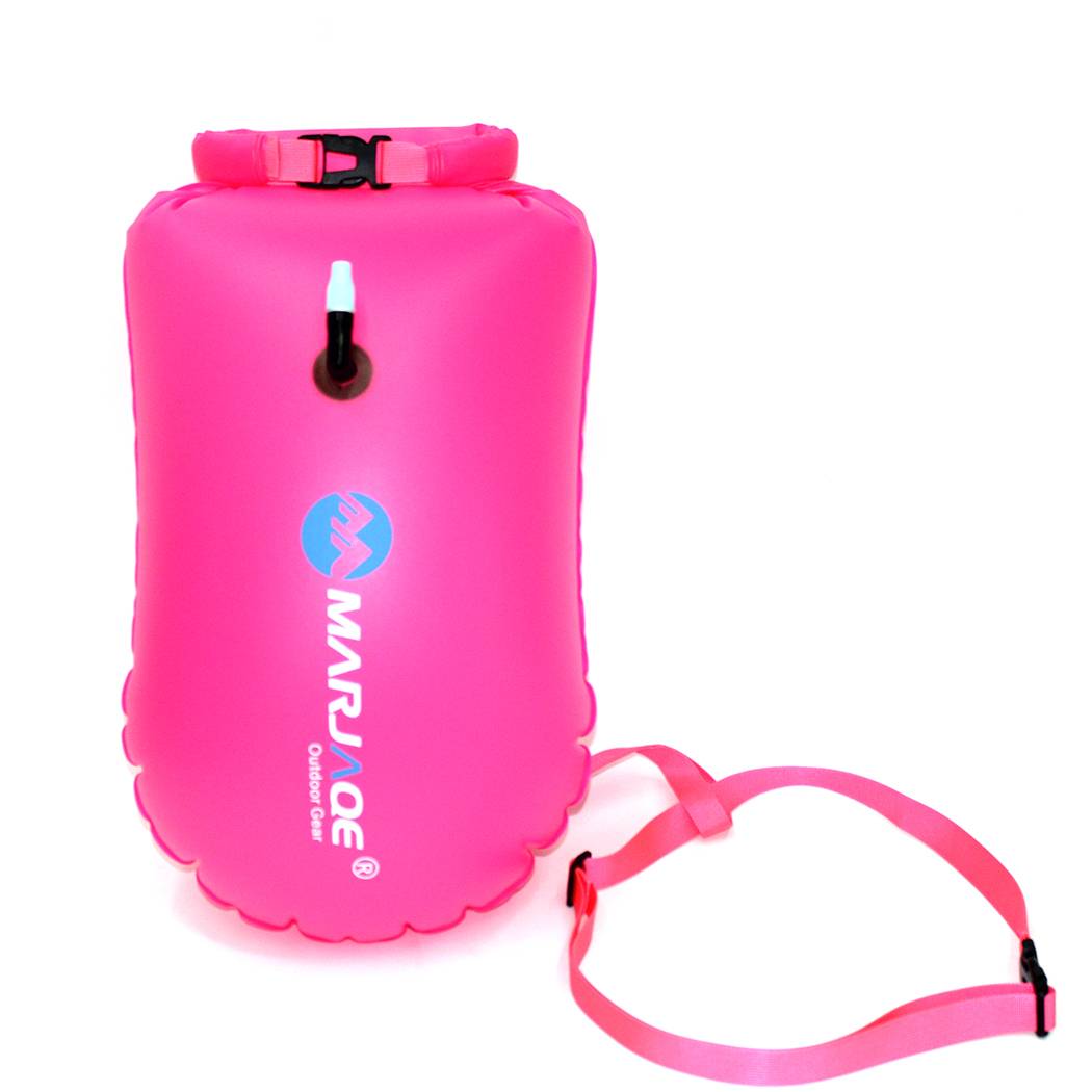 20 liters 802 double airbags, one storage, one storage can storage pink + safe belt