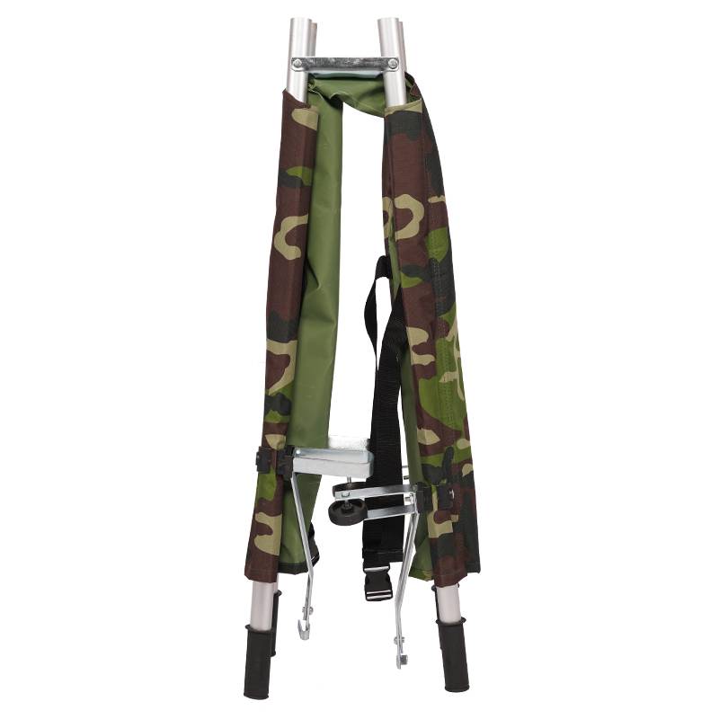 Simple folding stretcher soft stool and portable fire -fighting cartoon emergency support household single -lifting medical elderly children to go upstairs