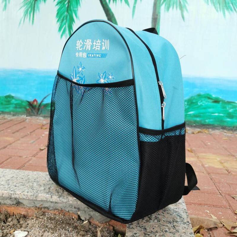 Children's high -quality blue backpack