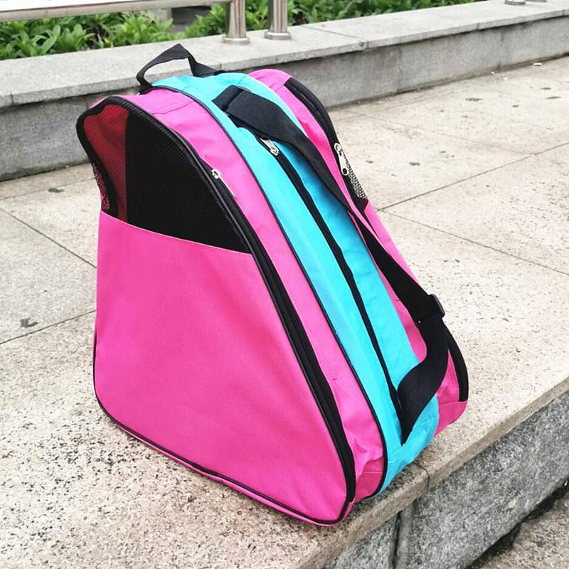 New upgrade (pink blue powder) half -net three -layer bag