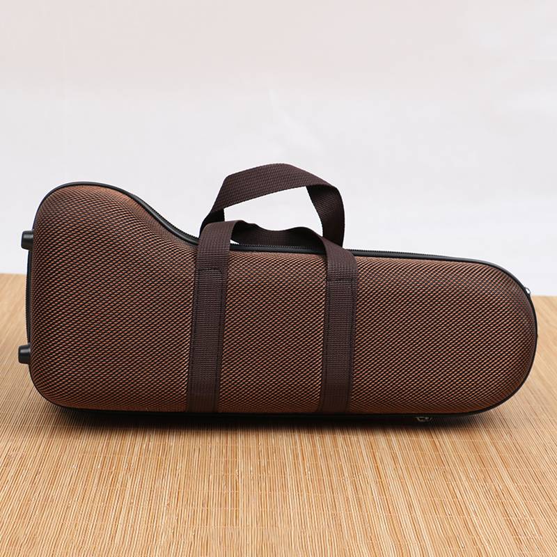 Portable suona box Standard size Anti -fall and compressive thickened sponge layer of dirt -resistant velvet bag instrument box