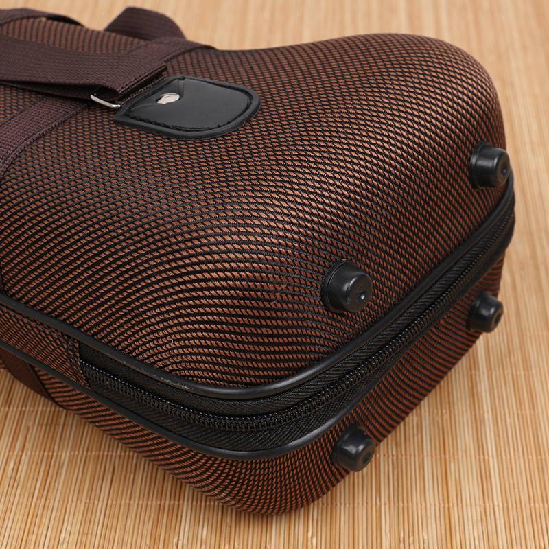 Portable suona box Standard size Anti -fall and compressive thickened sponge layer of dirt -resistant velvet bag instrument box