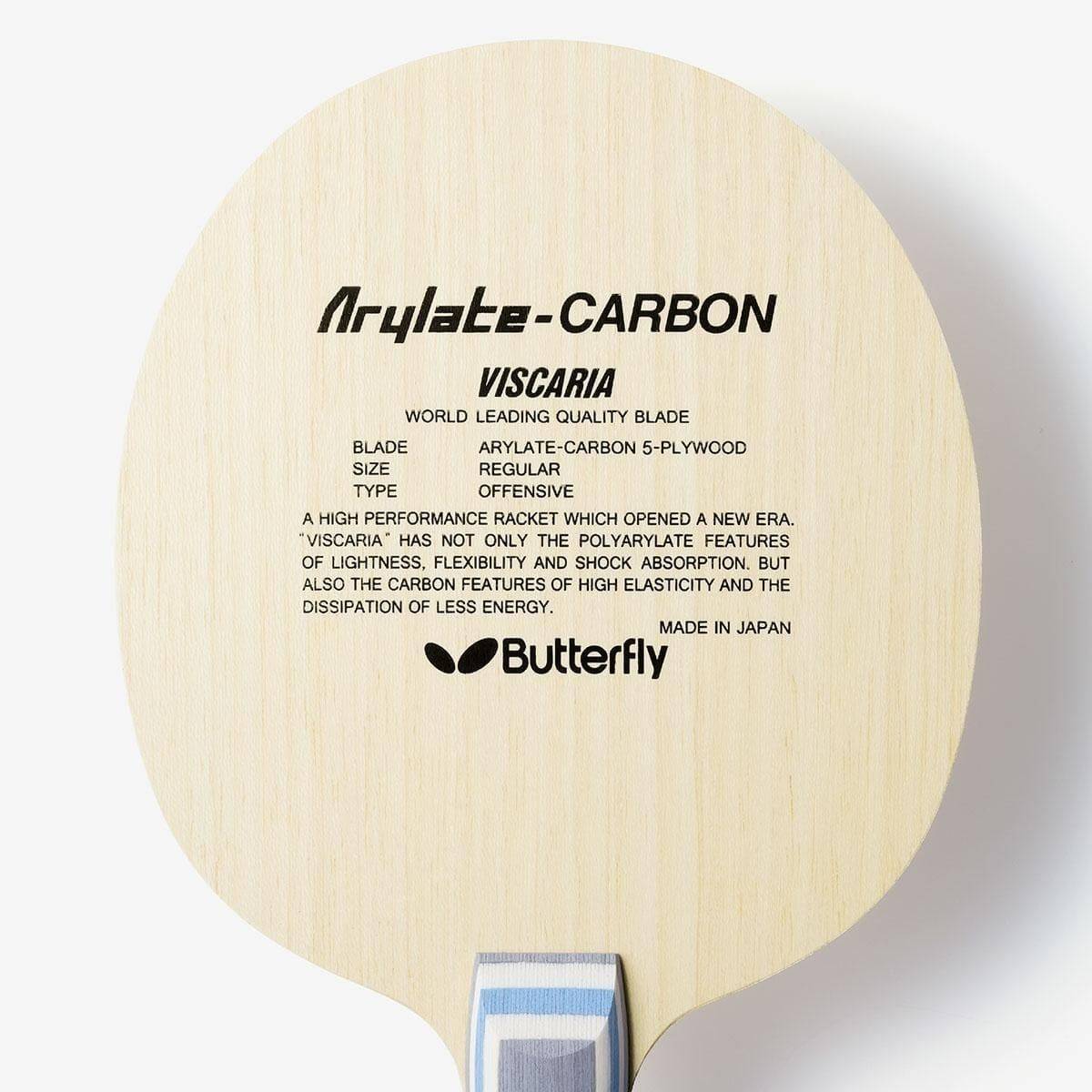 [Japanese version] Butterfly King Vis bottom board genuine Viscaria butterfly table tennis racket bottom board Zhang Jike VIS