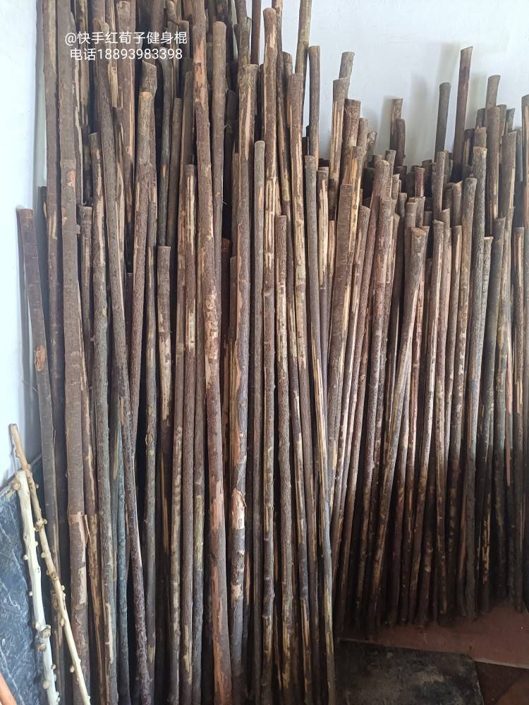 Western Qinling Wild Red Tunzi Wchlog of Waste Waste Martial Arts Stick 13 Performance Sticks length 120 cm to 135 cm