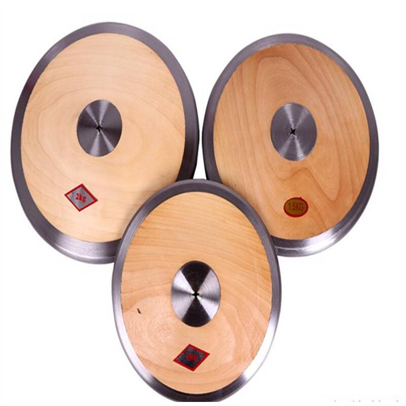 School equipment track and field competition iron cake wood solid iron cake nylon iron cake rubber cake middle school entrance examination men and women