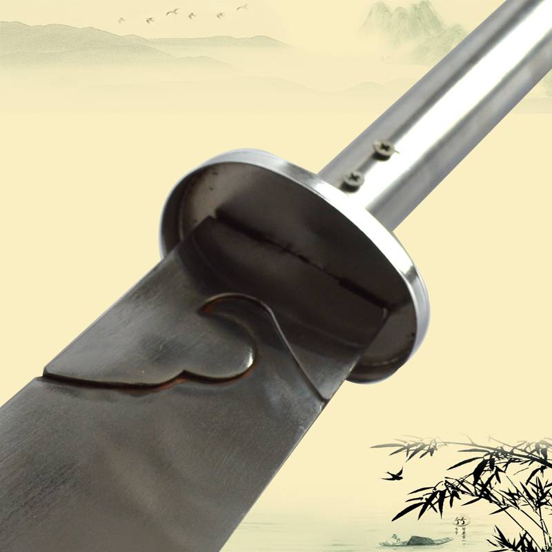 Martial arts performance Park Dao Soft Film Non -Blade Adult Training Martial Arts Equipment Park Knife Martial Arts Knife Spring and Autumn Poor