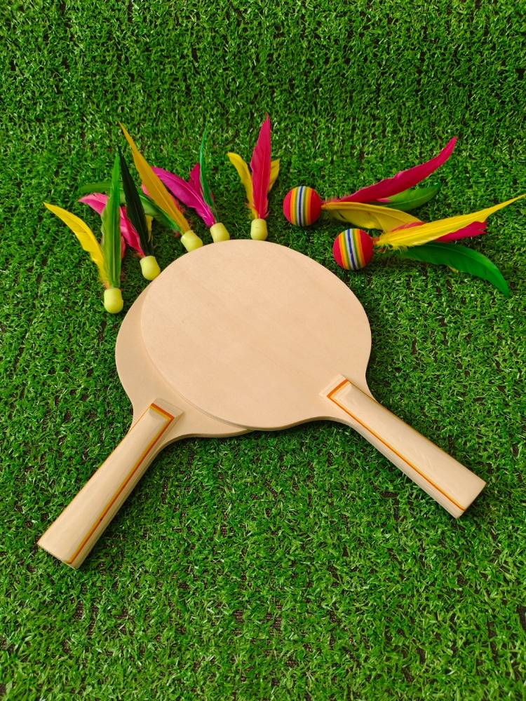 DIY Art Painting White Board Wooden Board Badminton Badmons Adult Children Sanmao Rag with Lights and Fitness Teaching