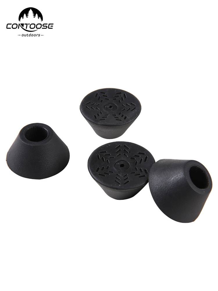 The old man's crutches single elbow stick, stick stick, non -slip rubber head, four -legged pads, accessories, climbing rod rubber suits, wear -resistant leather cushion