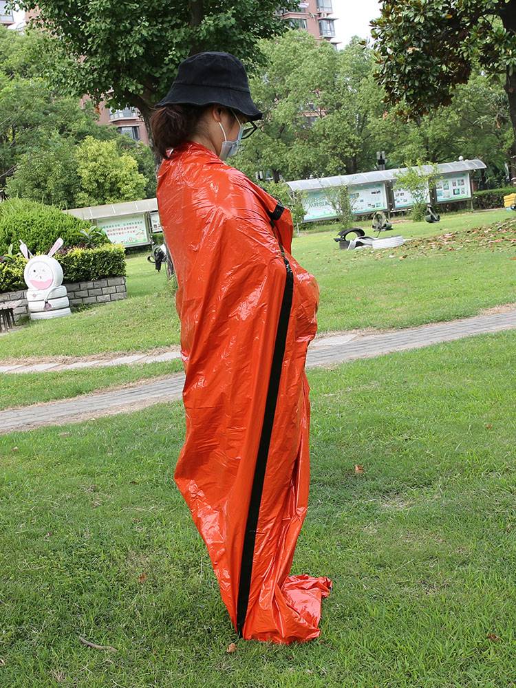 Emergency life -saving survival equipment Camping blanket Earthquake, emergency blanket, sleeping bag, insulation life -saving blanket moisture pad emergency tent