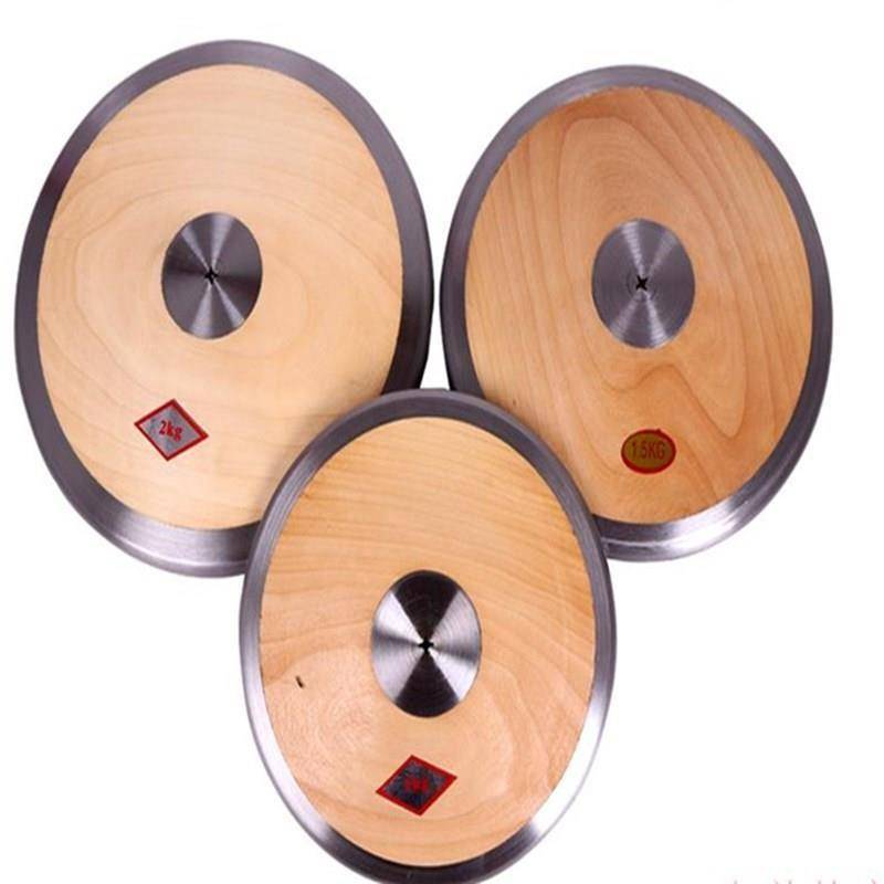 School equipment track and field competition iron cake wood solid iron cake nylon iron cake rubber cake middle school entrance examination men and women