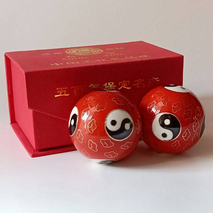 Ringtou Jingtai Lan 50mm Red Six Little Red Box+cloth bag