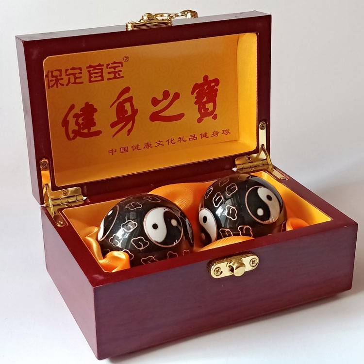 Ringtou Jingtai 52mml Black Poji wooden box+cloth bag