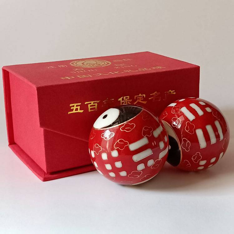 Ringtou Jingtai Lan 50mm Red Gossip Red Box+cloth bag