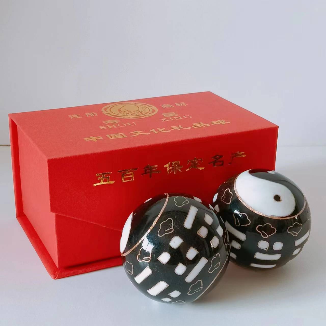 Ringtou Jingtai 52mm Black Gossip Red Box+cloth bag