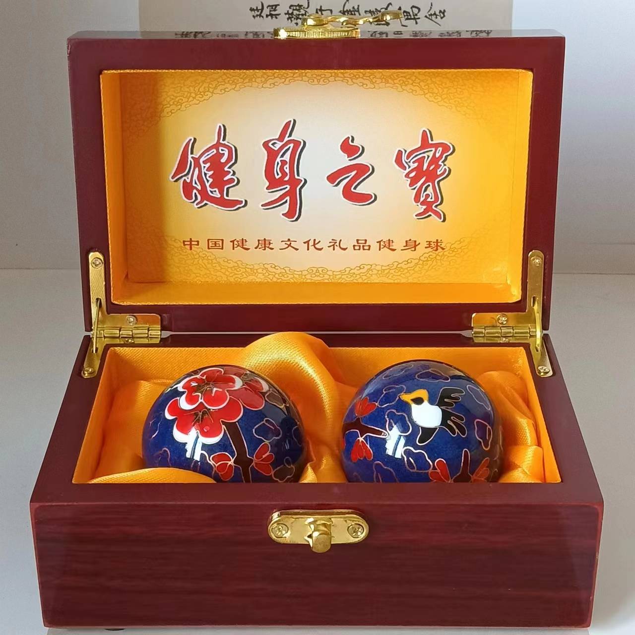 Ringtou Jingtai Blue 52mm Blue Plum Box+Cloth Bag