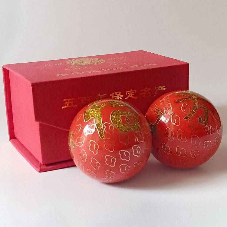 Ringtou Jingtai Lan 50mm Red Fushou Red Box+cloth bag
