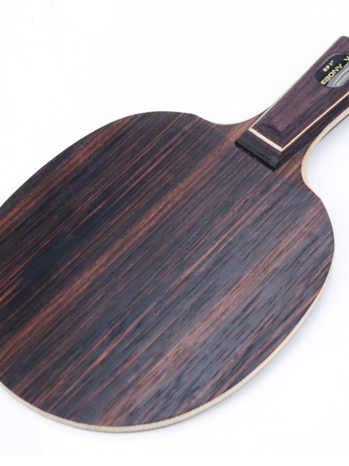 Genuine table tennis racket bottom board ebony wood god dragon 7 pure wood 5 layer of offensive cross -shot professional rubber handmade