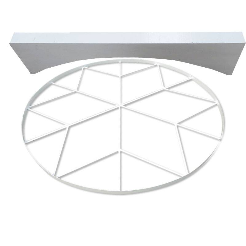 Standard strict steel shot shot throwing circle diameter 2.135 meters iron cake ring 2.5 -meter shotter -to -toe board track and field competition