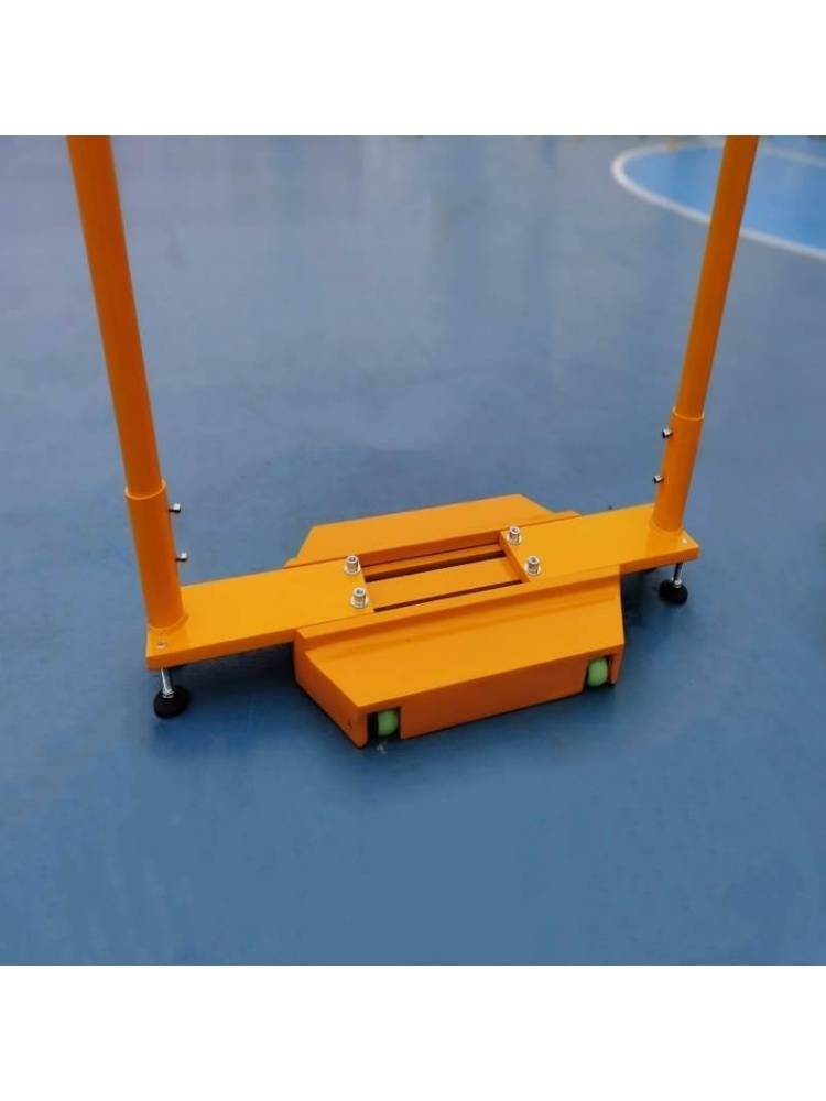 Mobile badminton network frame badminton column cast iron base badminton rack standard net pillar