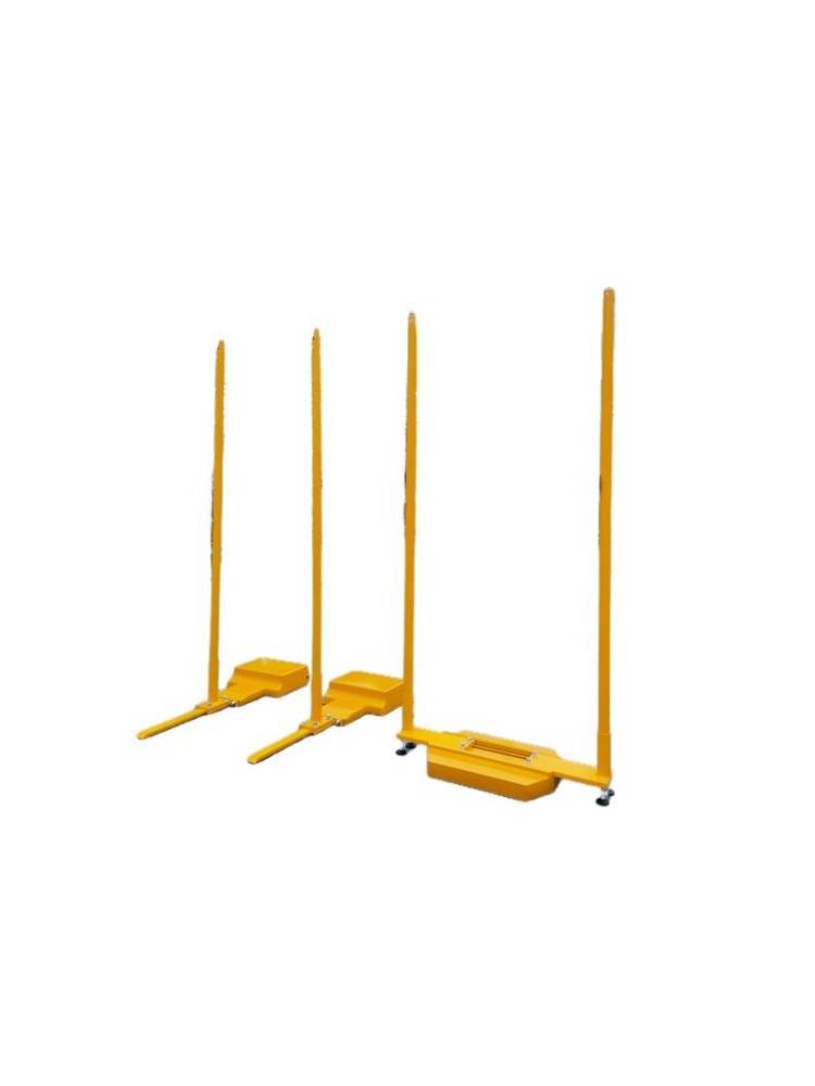 Mobile badminton network frame badminton column cast iron base badminton rack standard net pillar