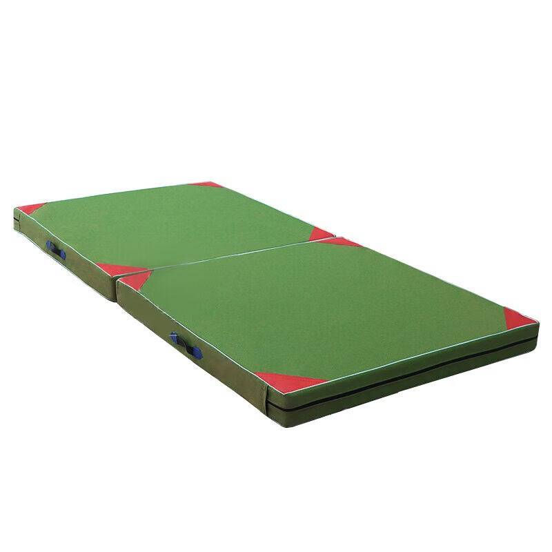 No gymnastic pad pearl cotton organic silicon waterproof canvas binary pad 200*100*5cm