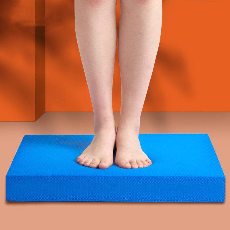 Balanced pads soft stepping yoga anti -slip rehabilitation trainer family exercise gymnastics mat, elbow ankle, fitness square cushion