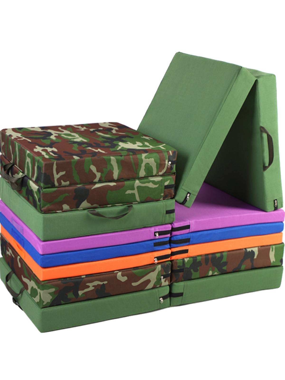 Start up in a cushion Student gymnastics pad children's folding pad mid -examination trainee