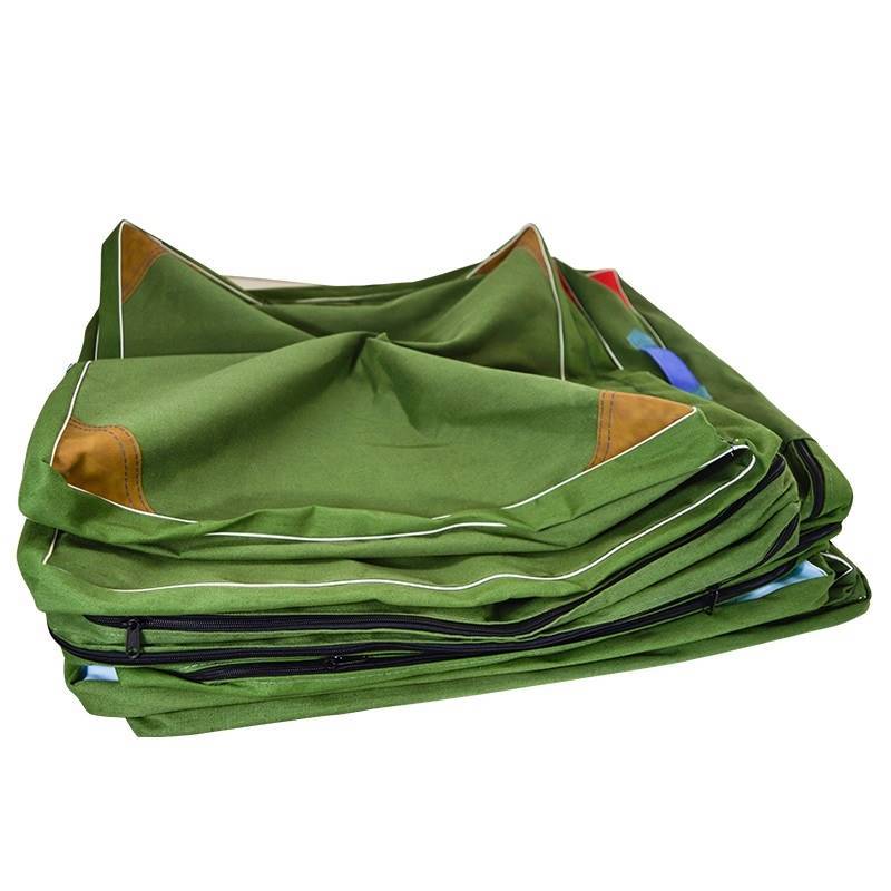 Camouflage Cushion Snaping outer Set up to sit on Oxford cloth jacket folding yoga pad and empty practice gymnastics cushion