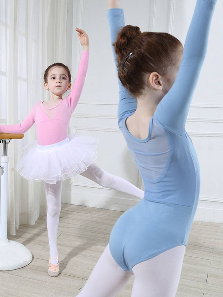 Girls' dancing dress children's gymnasts' summer gymnasts' dancing costumes' ballet dress in China