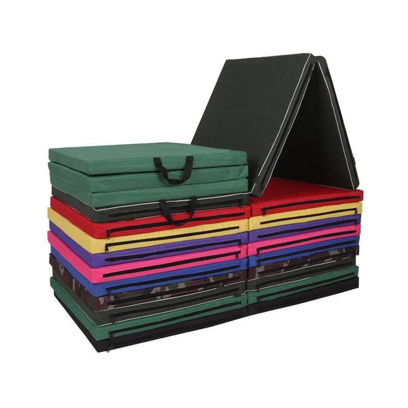 Separate cushion Students Special Gymnastics Pad Student Gymnastics Pad Silent Folding Sponge Cushion Dance Cushion Children's Putting Put in Children