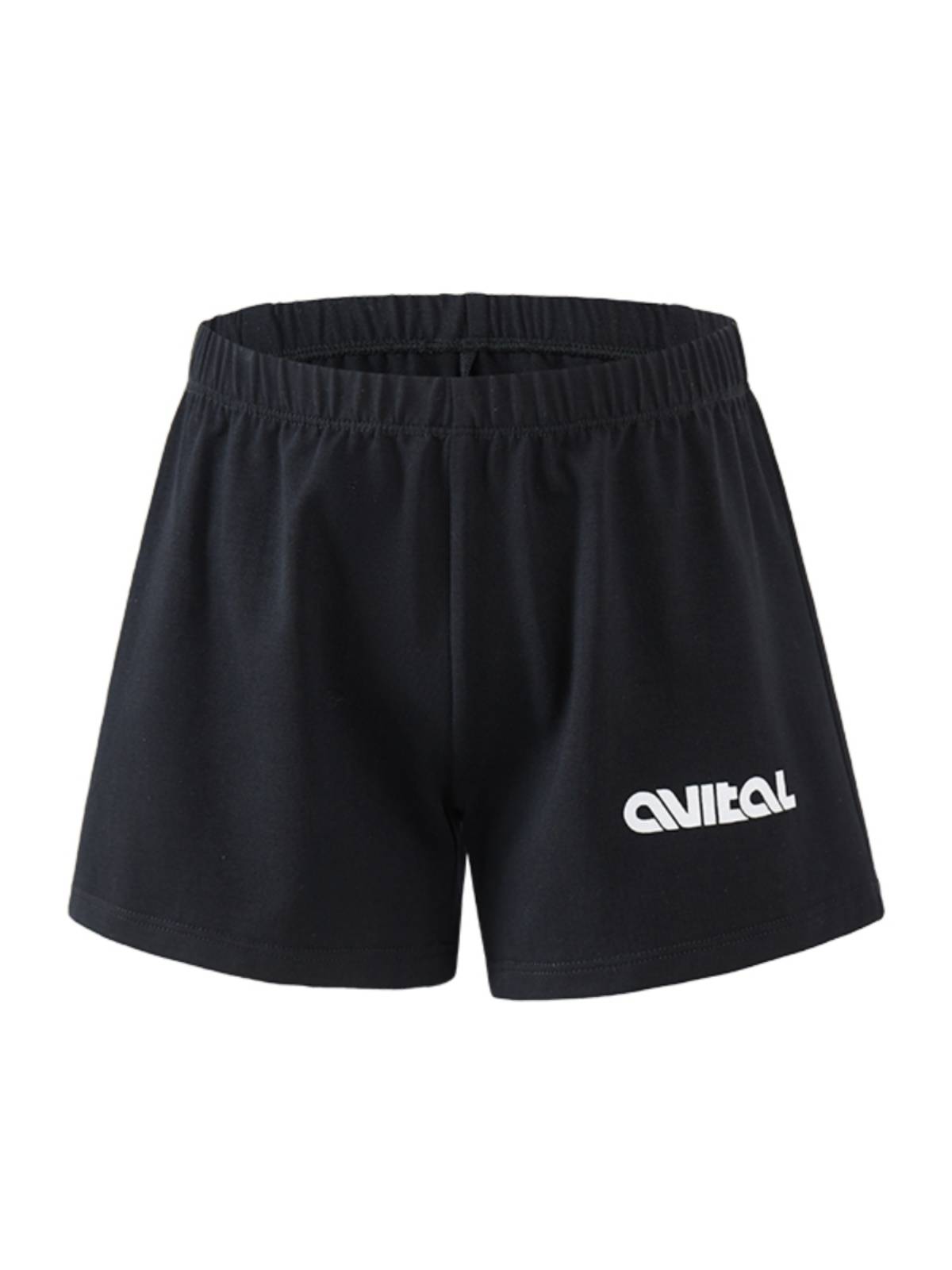 antital gymnastics training suit with black shorts shorts and vests