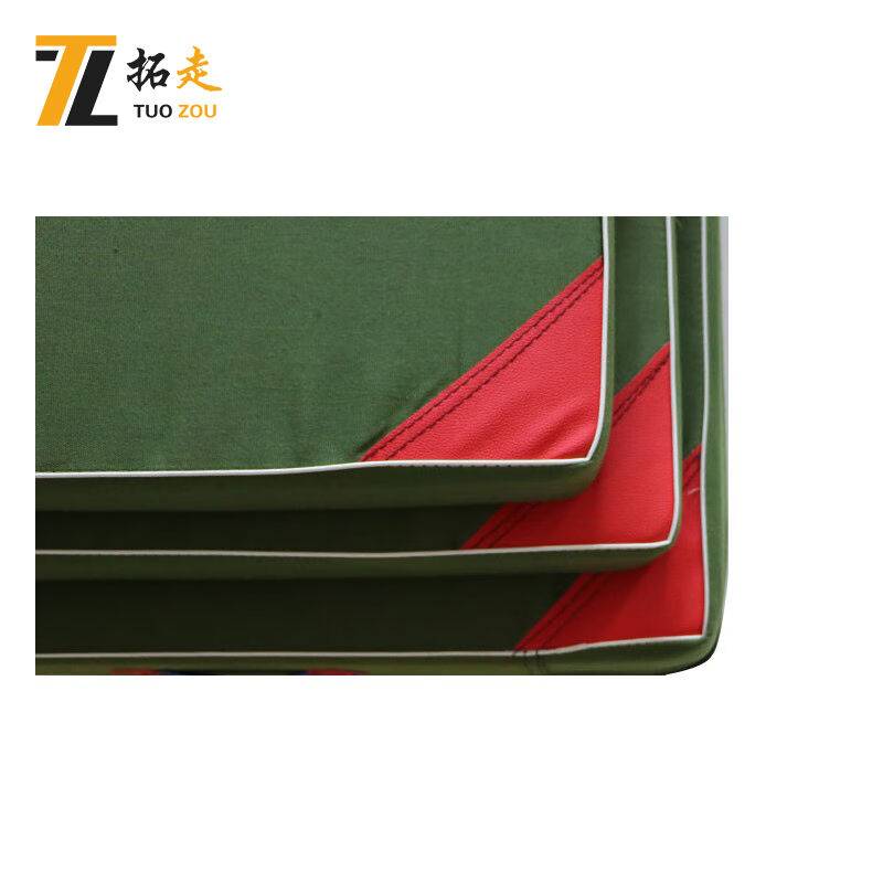 Expand the ordinary canvas gymnastics pad sponge pads up lying up cushion and folding gymnastics pad 120*60*5 soft sponge