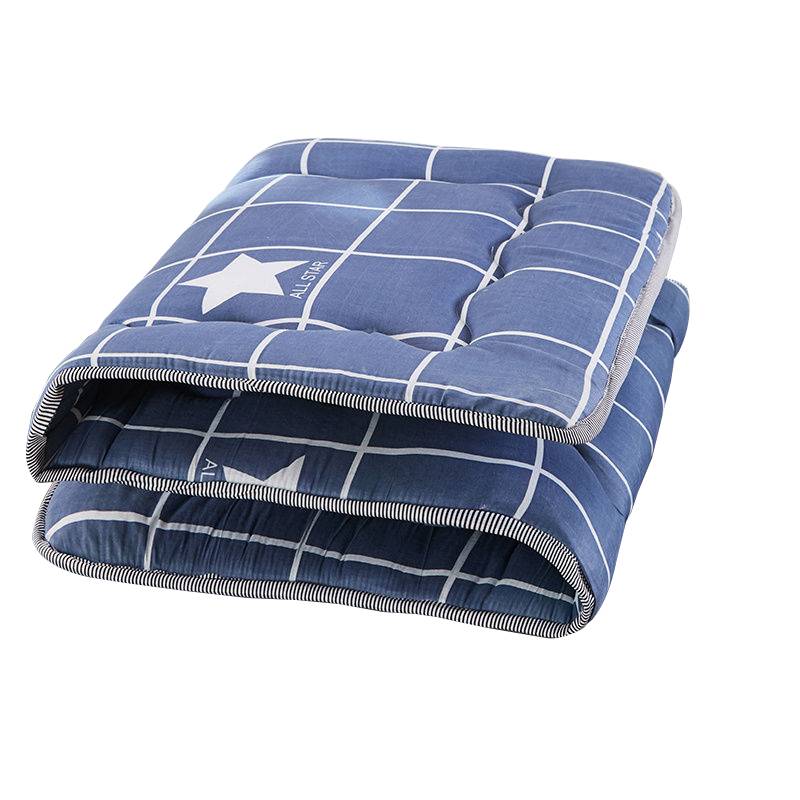 Folding single mattress thickening, breathable, moisture, thickened students upper and lower mattress workers dormitory 0.9 mattress