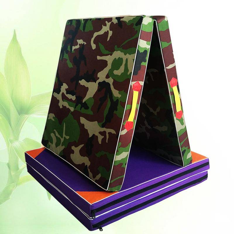 Folding pad Oxford cloth PU leather pad twists and two % off dance schools after empty sponge pad sports field gymnastics pads
