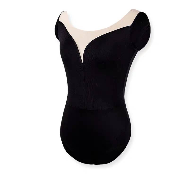Ballet troupe, female, adult troupe, short-sleeve gymnasium, aerial yoga
