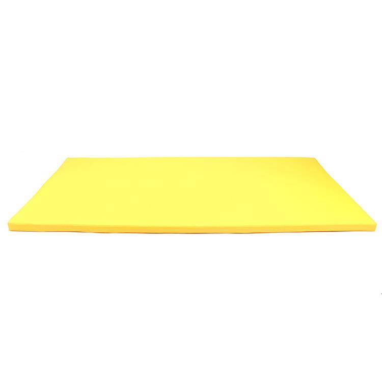 Custom yoga pad PU gymnastics pad 30mm thick PE cushion can fold the fitness body cushion dance pad