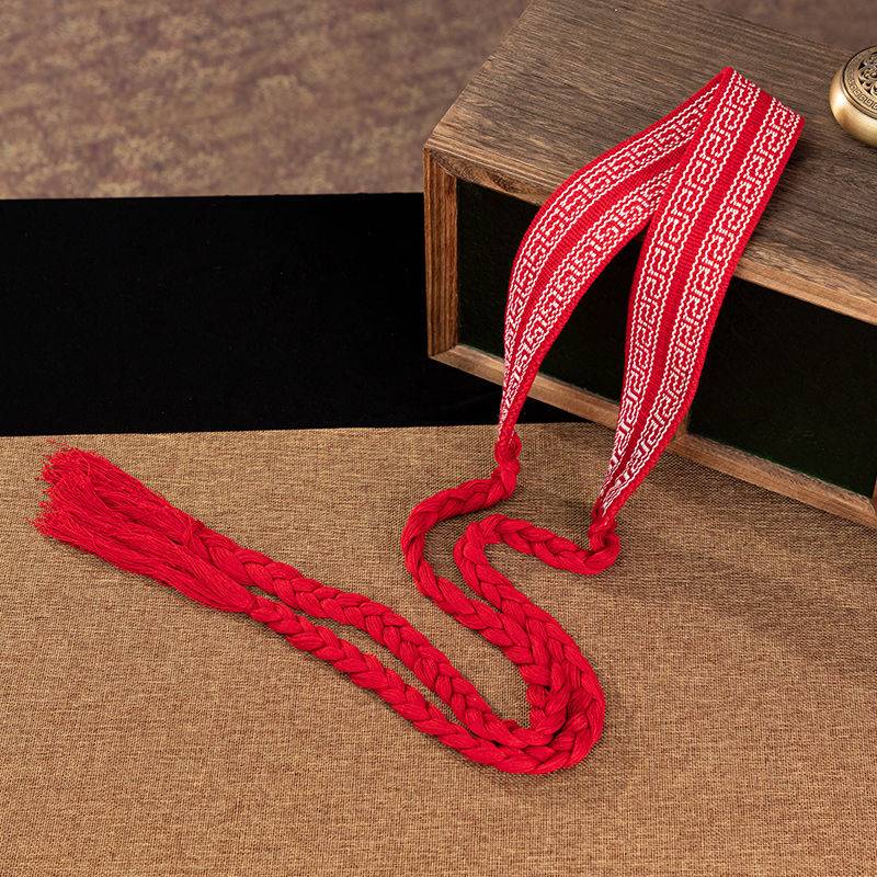 Comfortable cotton manual red