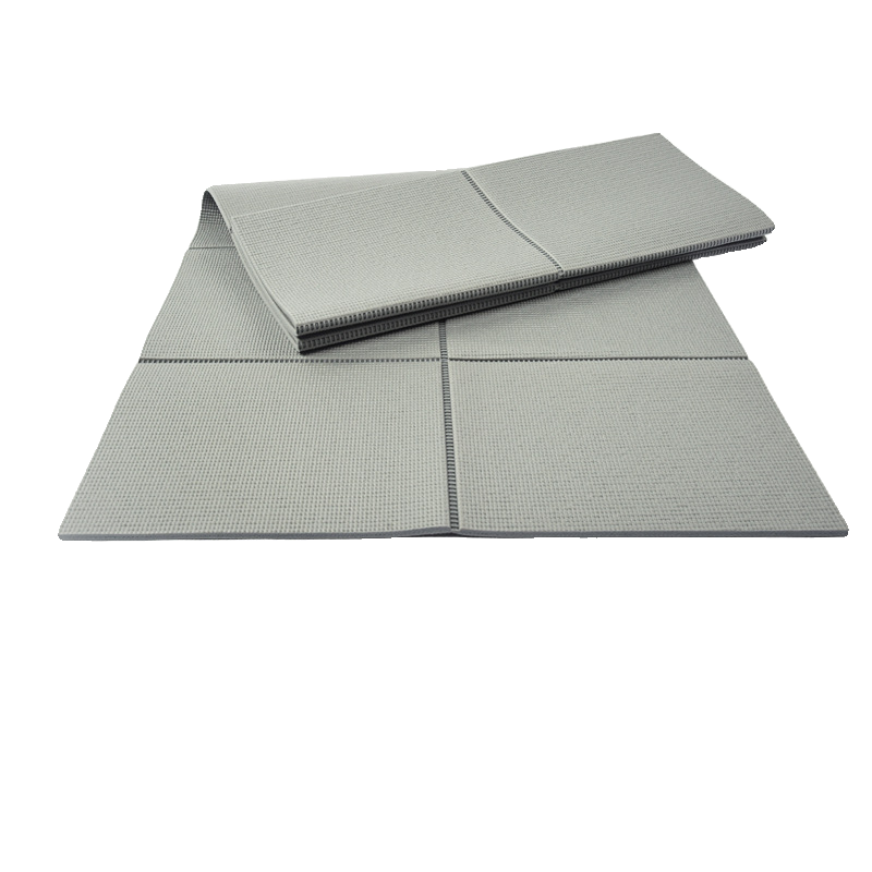 PVC folding pad and wide thick anti -slip rope jumping sports children's storage yoga cushion Student nap to break