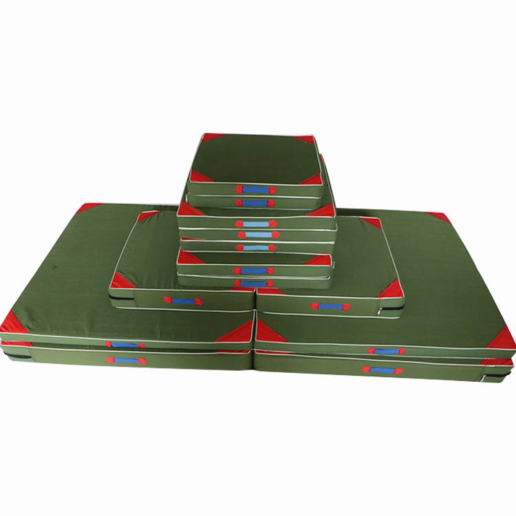 Gymnastic pad dance pad exercise pad sponge pad up lying on the cushion martial arts folding sports cushion organic silicon canvas