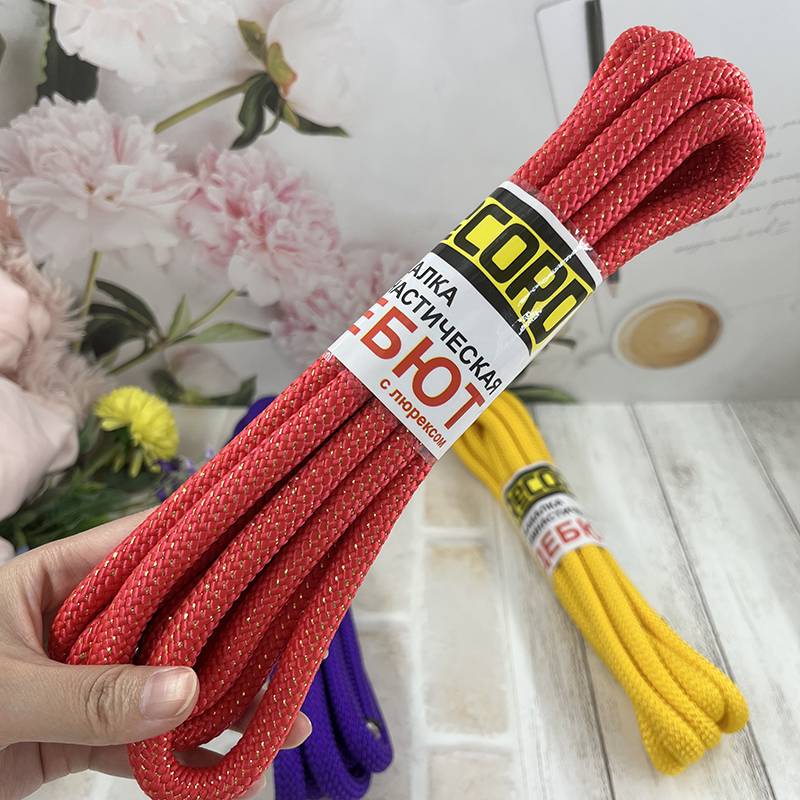 russian record art gymnasium rope practice 3m training ropes in softline colours