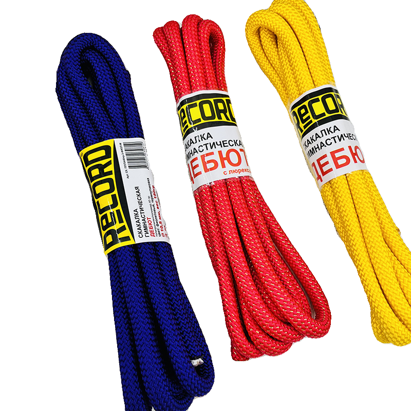 russian record art gymnasium rope practice 3m training ropes in softline colours