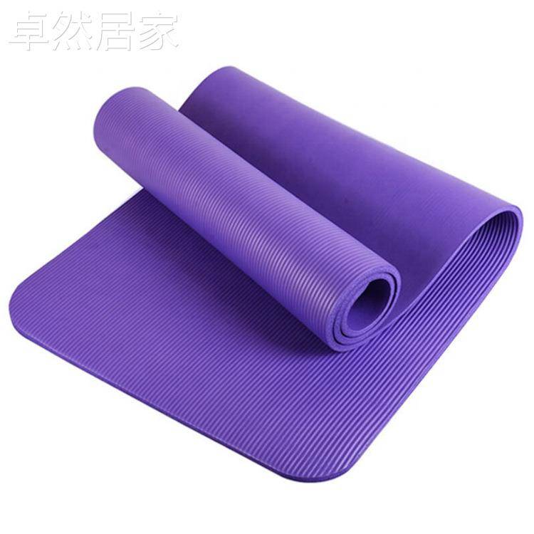New NBR Yoga Cushion Women's Gymnastics Cushion Snuits Sports Dancing Cushion Men's Fitness Cushion Anti -Slip Thick Yoga Cushion Factory