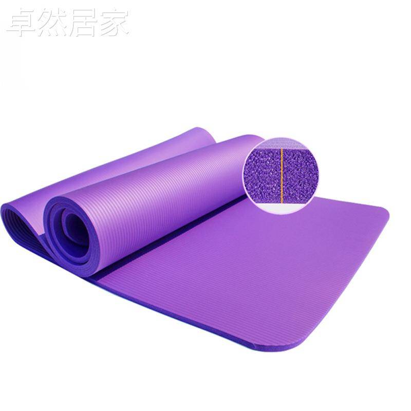 New NBR Yoga Cushion Women's Gymnastics Cushion Snuits Sports Dancing Cushion Men's Fitness Cushion Anti -Slip Thick Yoga Cushion Factory