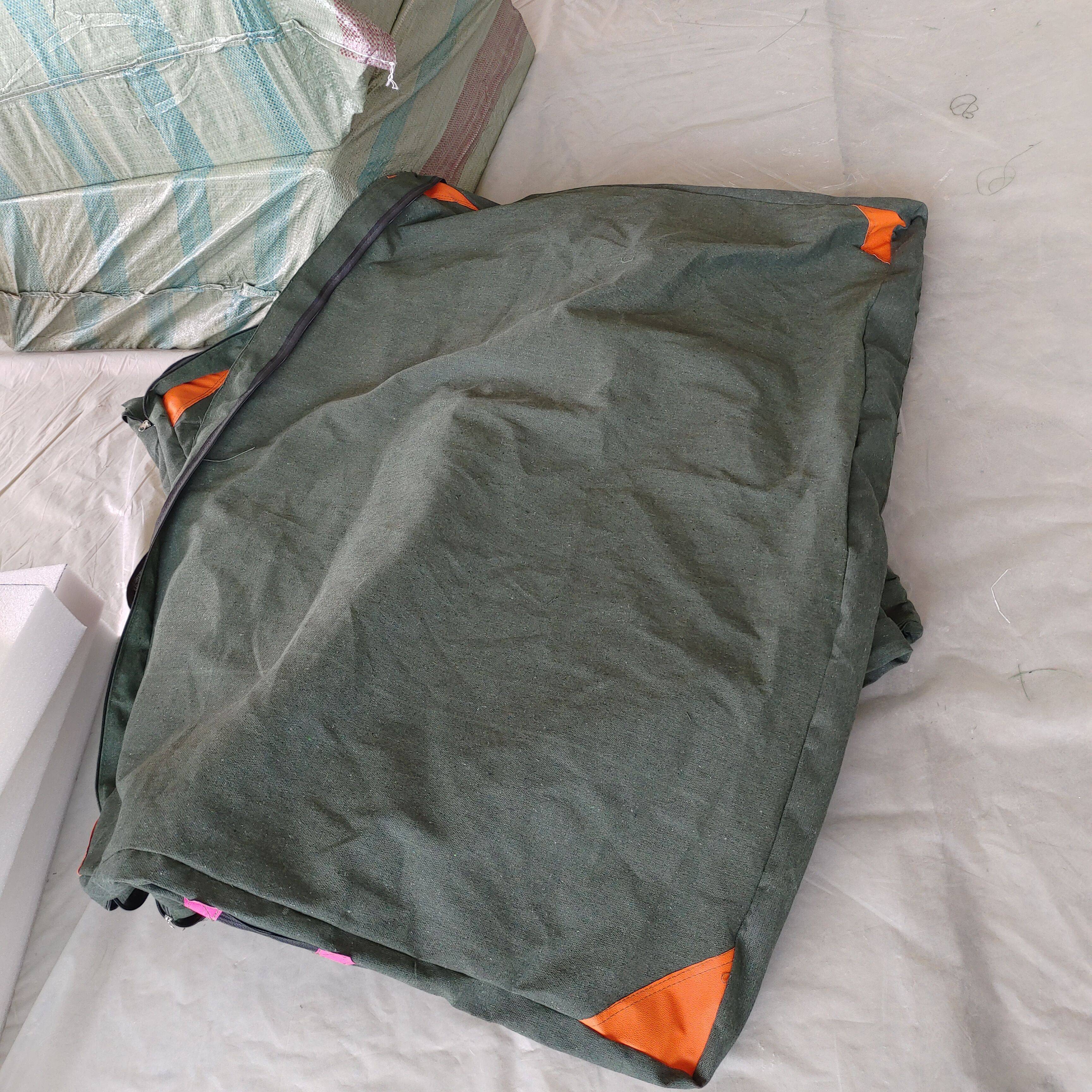 Gymnastic pads sponge bag cloth cover sports cushion organic silicon -Silicon cloth thick canvas leather custom can be customized