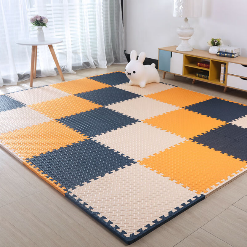 Bubble pad environmental protection floor cushion fashion playground gymnastics dance bedroom insulation and thick household cooling training stitching